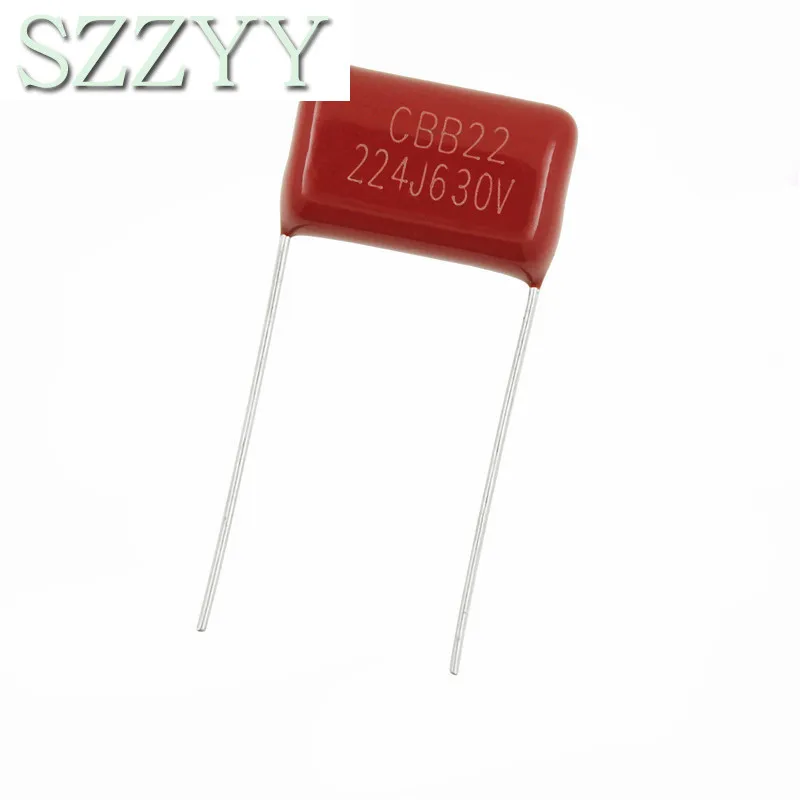 

10 шт. 630V224J 0,22 мкФ шаг 15 мм 224 630V 220nf CBB полипропиленовый пленочный конденсатор
