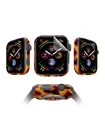 Комплект защитных пленок MOCOLL Apple Watch 40mm для дисплея Матовая (2шт) и для корпуса (2шт)  Оцелот