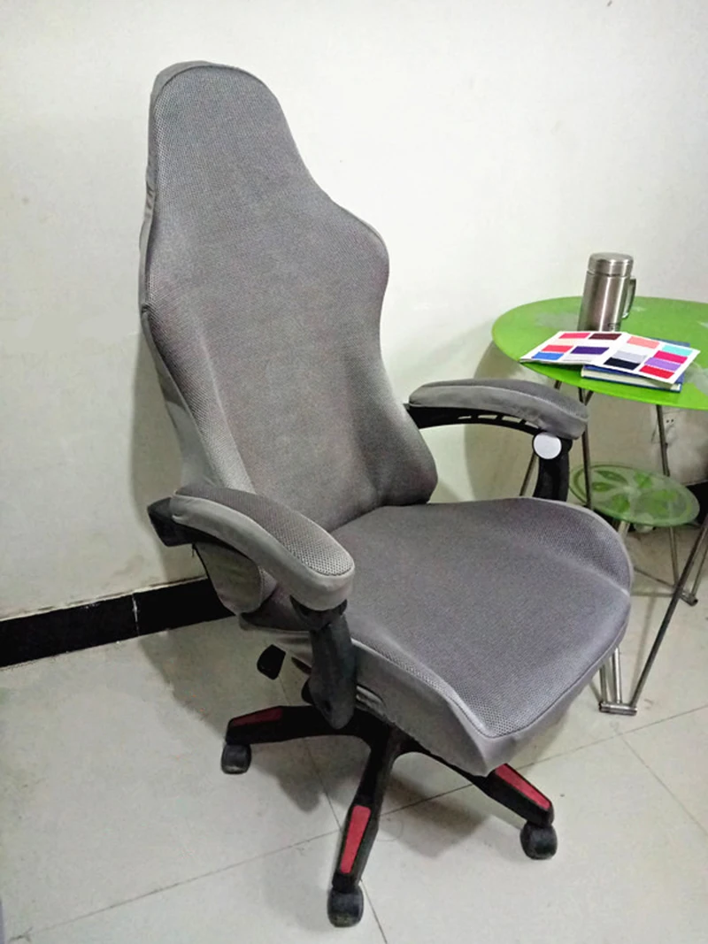 Чехол для игрового стула с длинным подлокотником чехол компьютерного эластичный