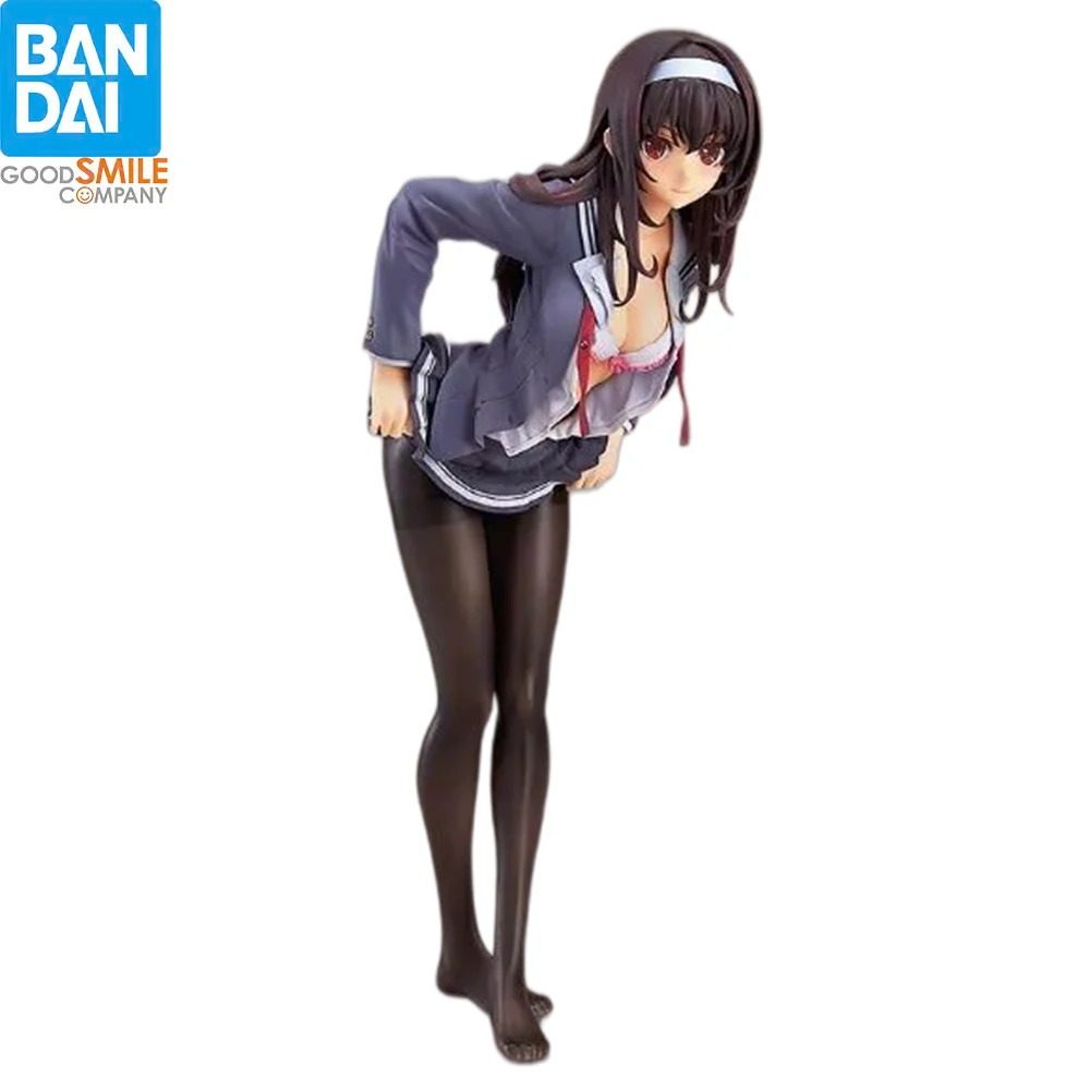 Фото Новинка в наличии: Коллекционная фигурка Good Smile Saekano Утаха Касумигаока в элегантной школьной форме, 24 см, ПВХ, подарок для фанатов отаку №1
