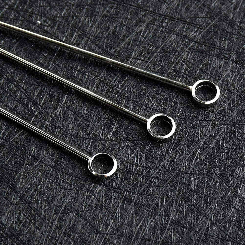 

16pcs Stainless Steel Cocktail Picks Durable Prime Bar Cocktail Sticks Fruit Sticks Cocktail Picks for Bar Family Party Baleiro