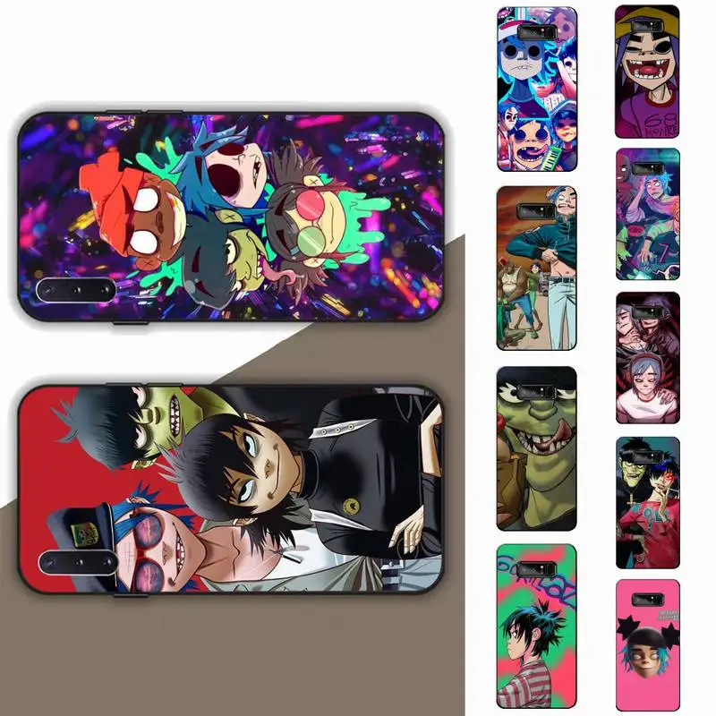 

Gorillaz Phone Case For Samsung Note 8 9 10 20 pro plus lite M 10 11 20 30 21 31 51 A 21 22 42 02 03