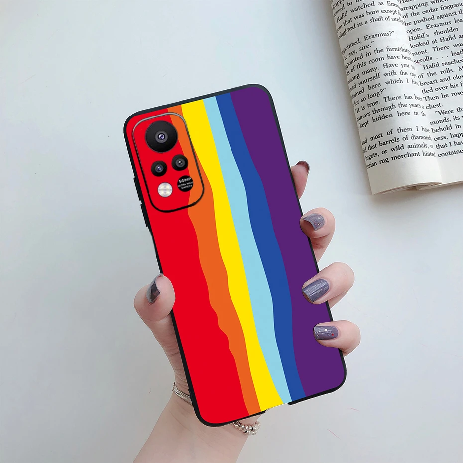 Чехол для телефона Infinix Hot 11 s NFC 2021 силиконовый мягкий милый чехол с рисунком Hot11s