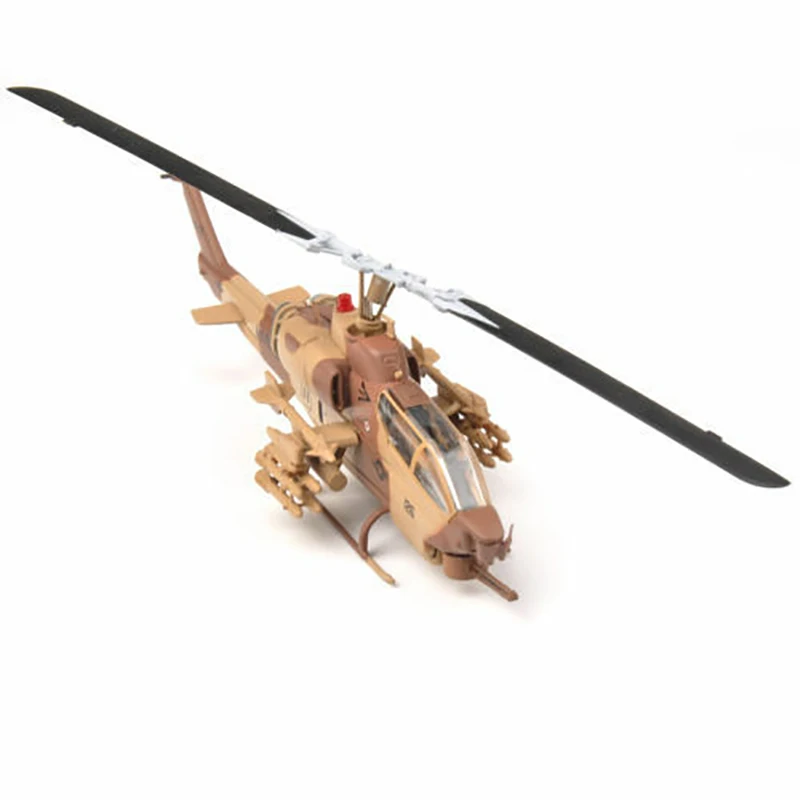 IXO-helicóptero armado modelo de avión del Ejército de los Estados Unidos, Super Cobra, militar, AH-1W, juguete fundido a presión, coleccionable, regalo para niños, 1/72
