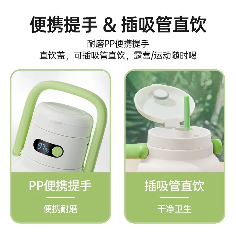 Фото Портативная беспроводная соковыжималка Zhenmi USB/110V/220V с большой емкостью для домашнего использования №5
