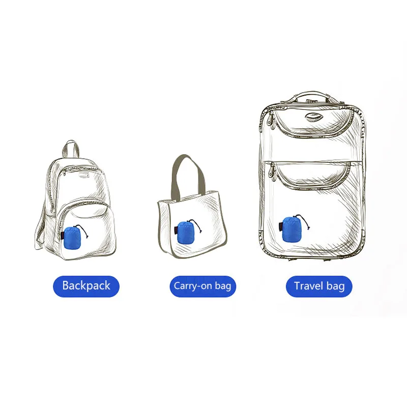 Водонепроницаемый складной рюкзак для путешествий |