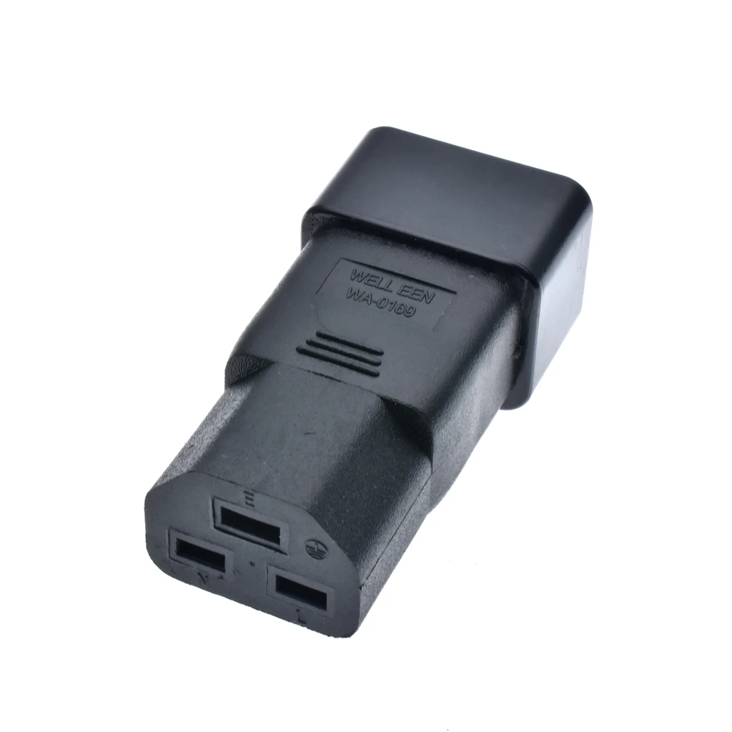 Переходник IEC C20 папа-мама C21 AC 125 В 20A/250 в 16a 60320 |