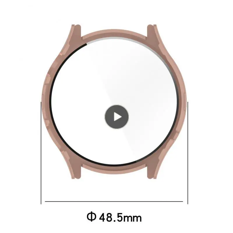 

Fall Proof Protective Sleeve Tempered Film Smart Accessories Watch Case Dustproof Pc Hard Glue Protective Cover