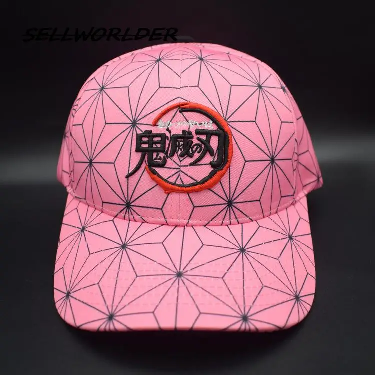 

2022 SELLWORLDER Demon Slayer Kamado Nezuko Agatsuma Zenitsu Adults Baseball Caps Casual Ring Hip-hop Hats & Caps