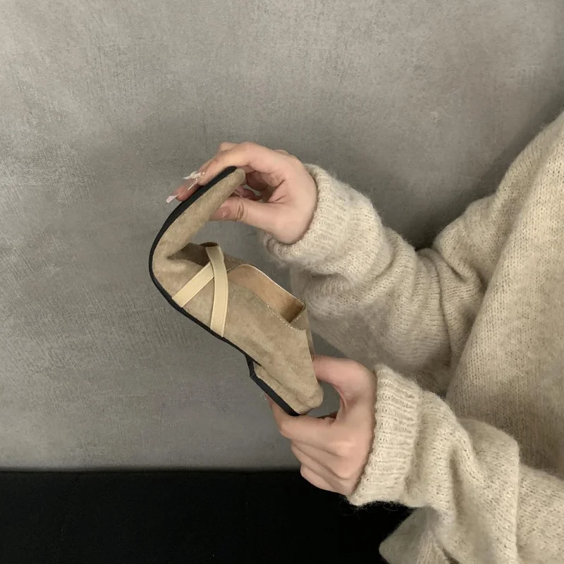 Осень-зима женская обувь на плоской подошве в стиле ретро модная без шнуровки с