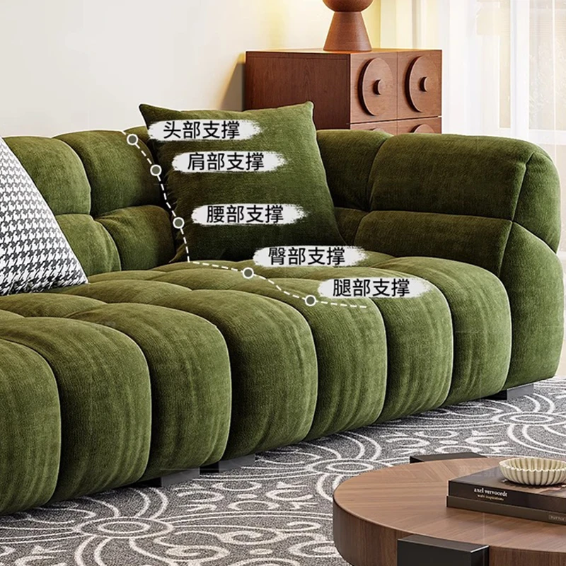 Современные простые диваны прямой ряд деревянные King Size с откидной спинкой