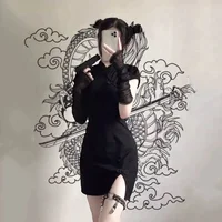 Платье в китайском стиле #5