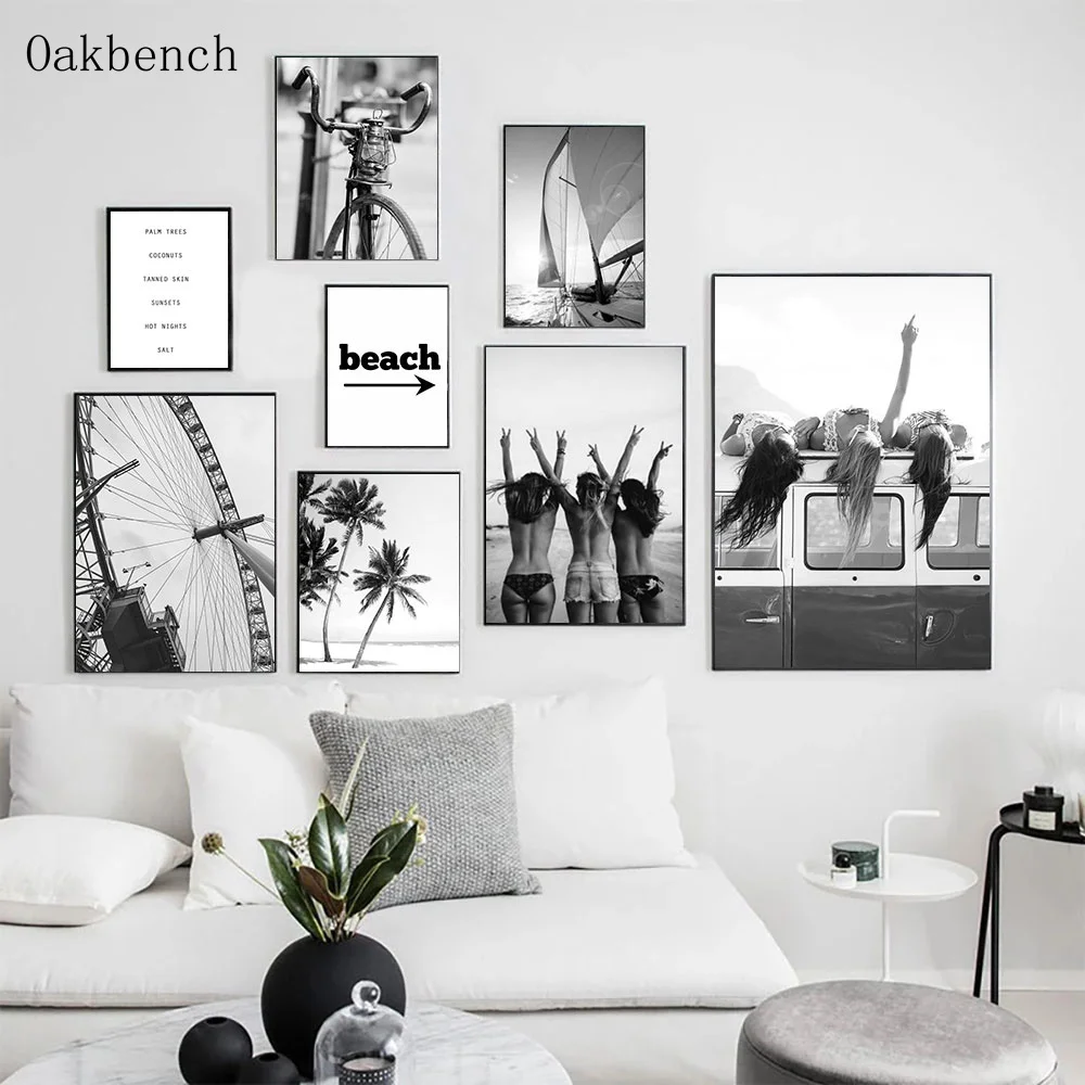 Картина на холсте в скандинавском стиле