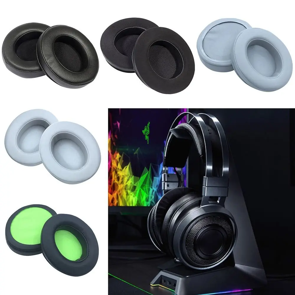 Кожаные амбушюры для Razer Nari Kraken V3 Pro | AliExpress