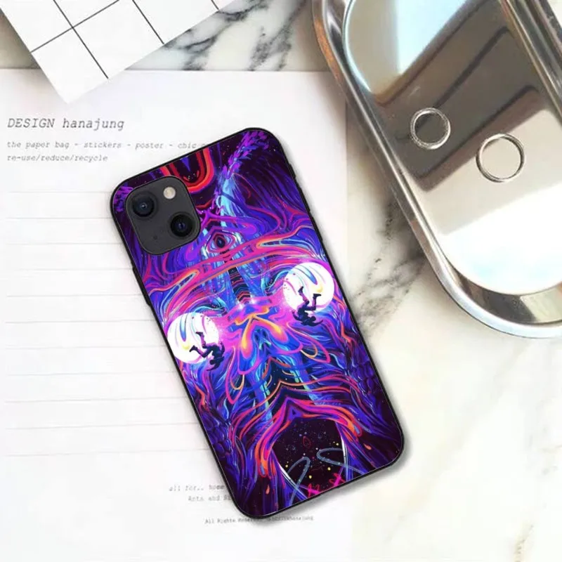 Чехол для телефона Rapper Kid Cudi Man On The Moon мягкий черный чехол IPhone 13 12 11 XS X 8 7 6 Plus Mini Pro Max