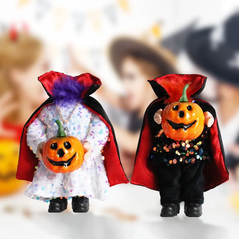 

Halloween Headless Pumpkin Doll Ghost Festival Tricky Doll Atmosphere Props Doll Decor Happy Hallween Party Decor For Home 2022