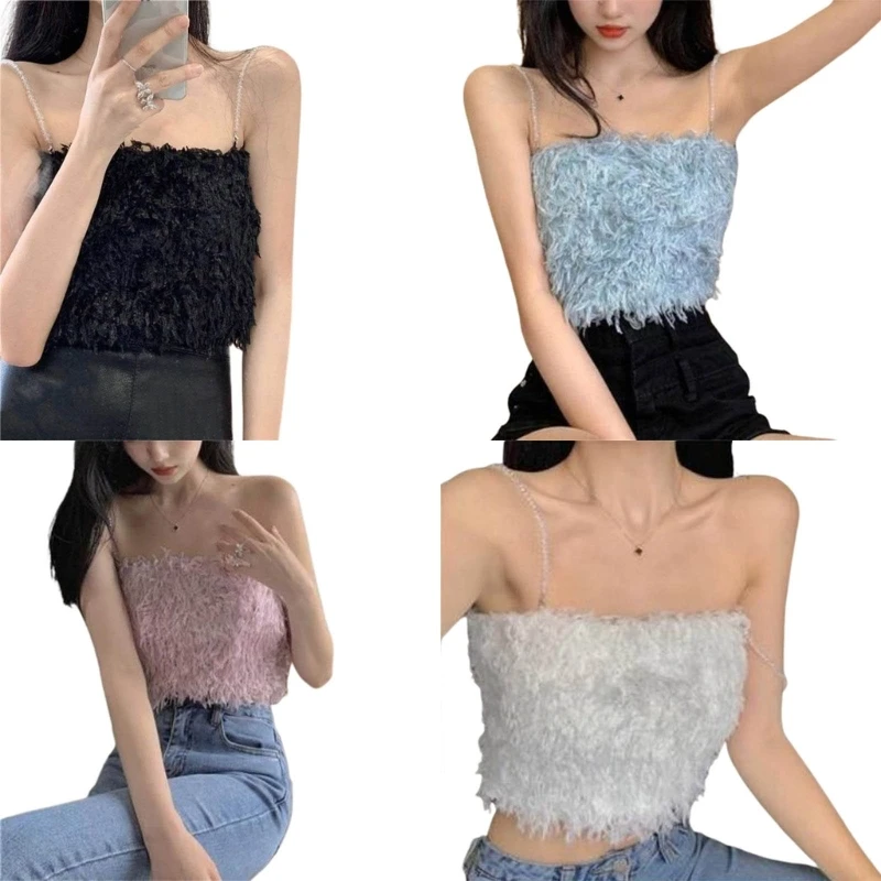 

2023 сексуальный укороченный топ на бретелях-спагетти, повседневный жилет без рукавов, корсеты для девушек, топ 10CD