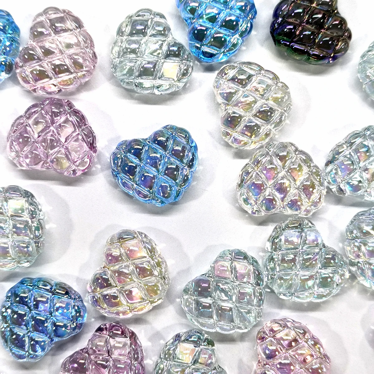 10 шт. УФ цветная прозрачная шахматная доска полосатая любовь используется для