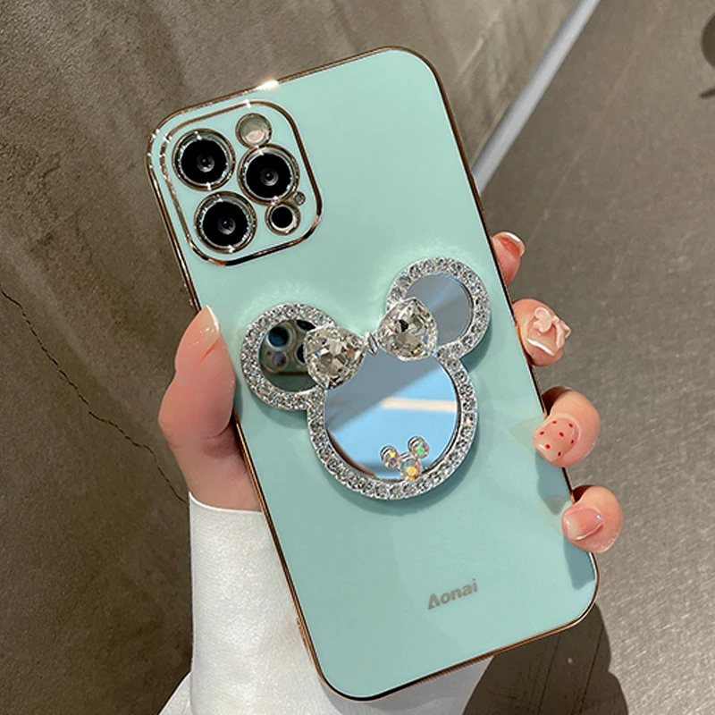Зеркальный чехол для Iphone 13 Pro Max Mini 11 12 7 8Plus Xr X Xs |