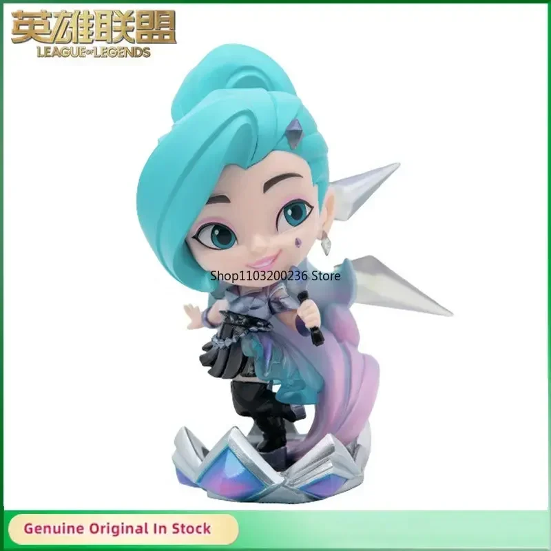 Оригинальные LOL League of Legends K/DA Seraphine Q версия игровые статуи фигурки Коллекционные