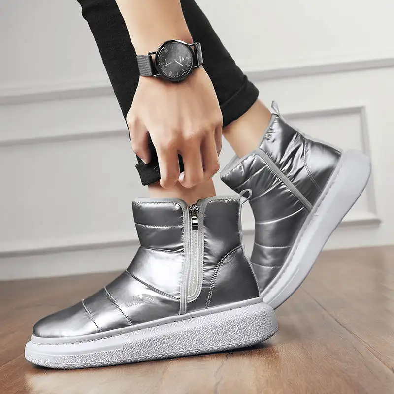 

Мужские кроссовки, высокие кроссовки для бега, Мужская зимняя обувь для мужа амарело, модные теннисные снегоступы 2022, мужские ботинки для те...