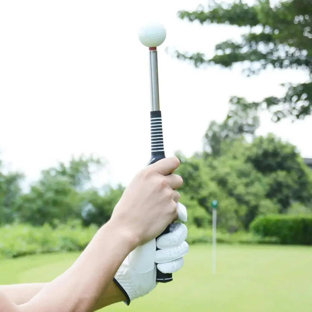 

Golf Telescopic Swing Stick Golf Swing Training Trainer Aids Warm-Up Stick For Indoor & Outdoor Golf Accessories U4C4