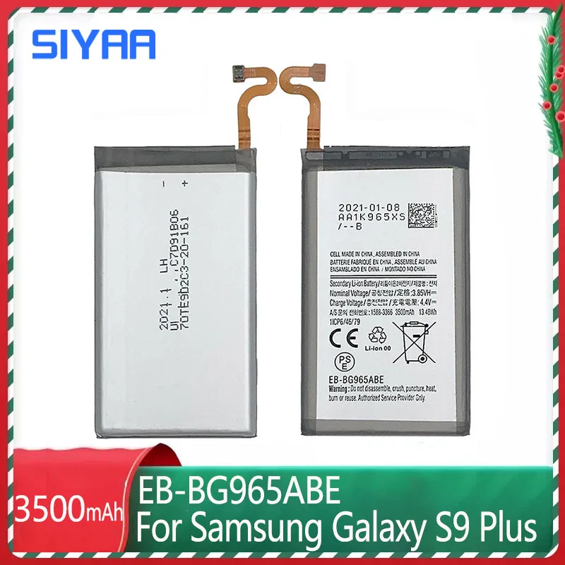 Аккумулятор SIYAA EB-BG965ABE 3500 мАч для Samsung Galaxy S9 Plus SM-G965F G965F G965DS G965U G965W G9650 + сменная