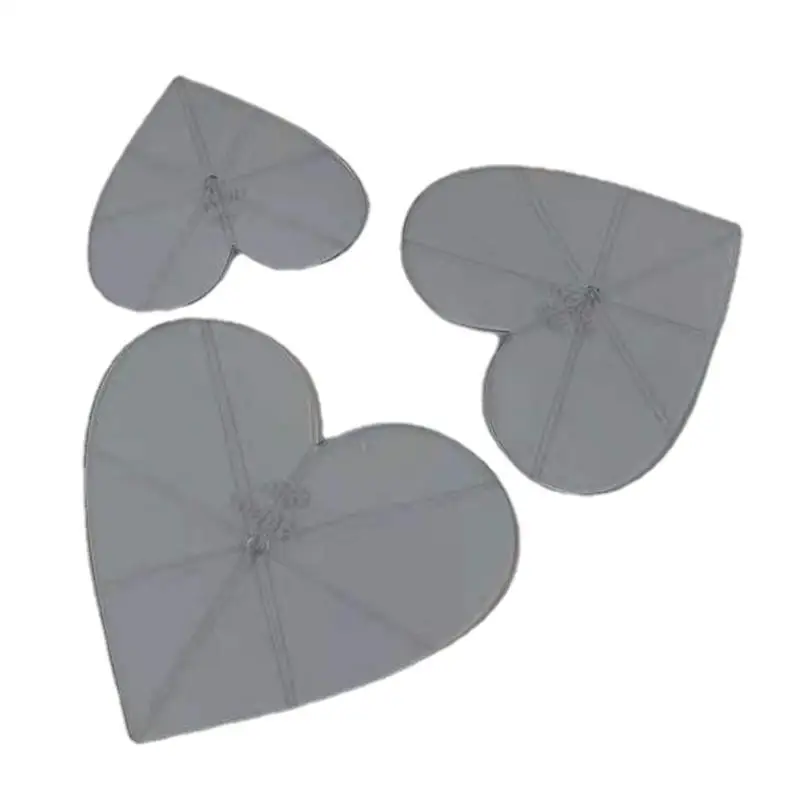 

Heart-Shaped Sewing Rulers Templates Quilting Frames Non-Slip Set For DIY Sewing Quilting Craft Sewing Tool