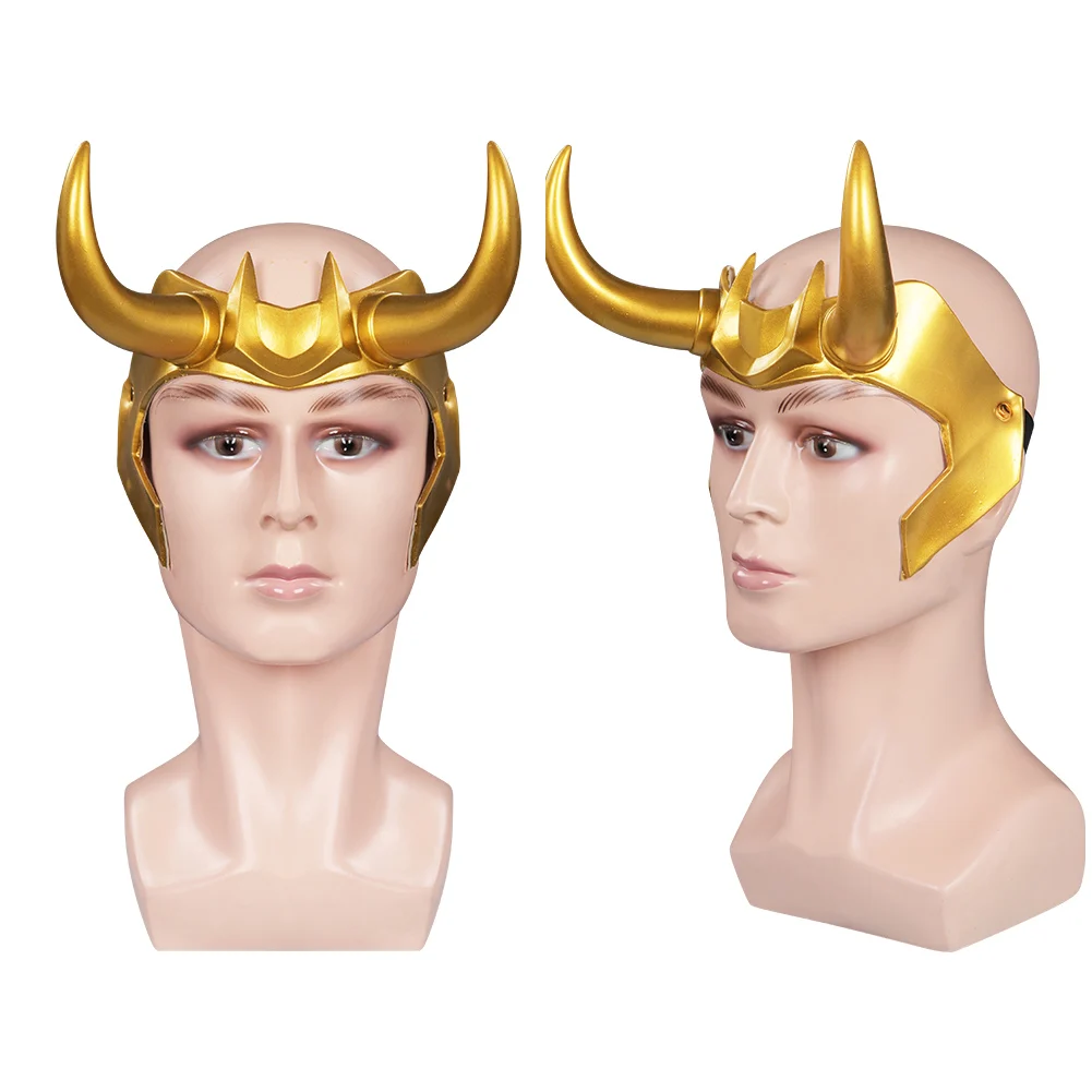 Локи с изображением Тора Ragnarok латексные маски для косплея шлем маскарадный