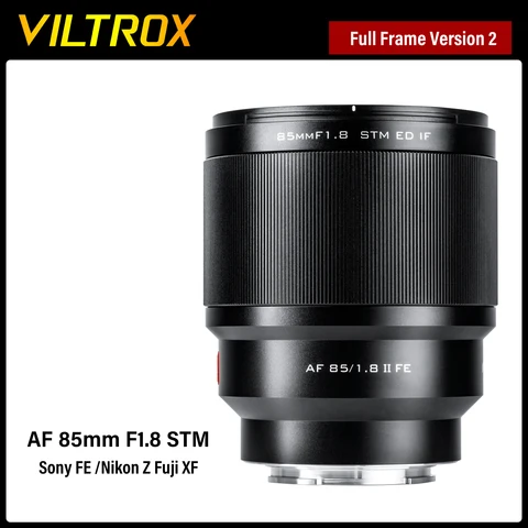 VILTROX 85 мм F1.8 85mm f1.8 Canon RF Lens РЧ-объектив Canon с полной рамкой фиксированный Автофокус портретный объектив с большой апертурой для камеры Canon R EOS R RP R3 R6 R5 R7 R10