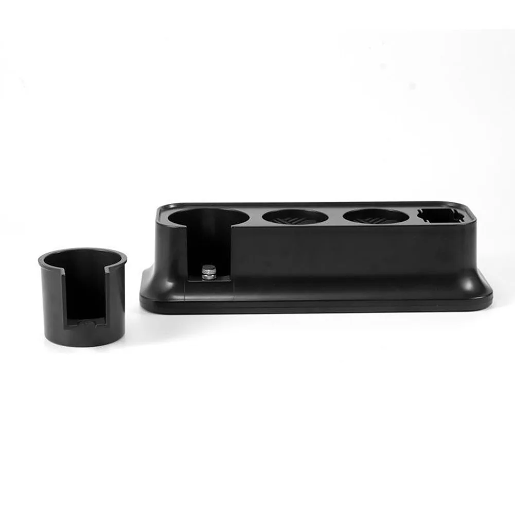 

For Cafe Kitchen Coffee Filter Holder Coffee Filter Holder 320x126x76mm ABS Anti-skid Black Filter Tools Holder