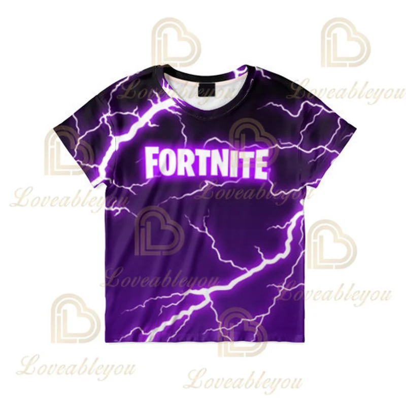 Футболка Fortnite 3D для мужчин и женщин футболка с рисунком крепости ночи детские