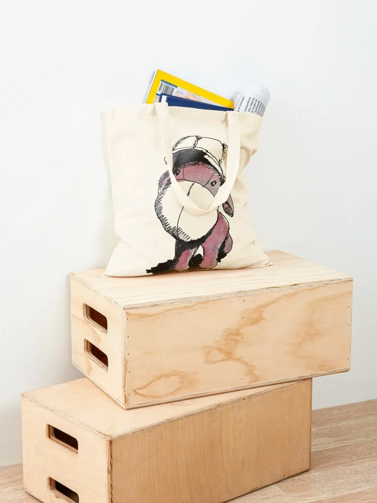 Сумка-тоут Wonky Donkey Холщовая тканевая сумка с логотипом покупок