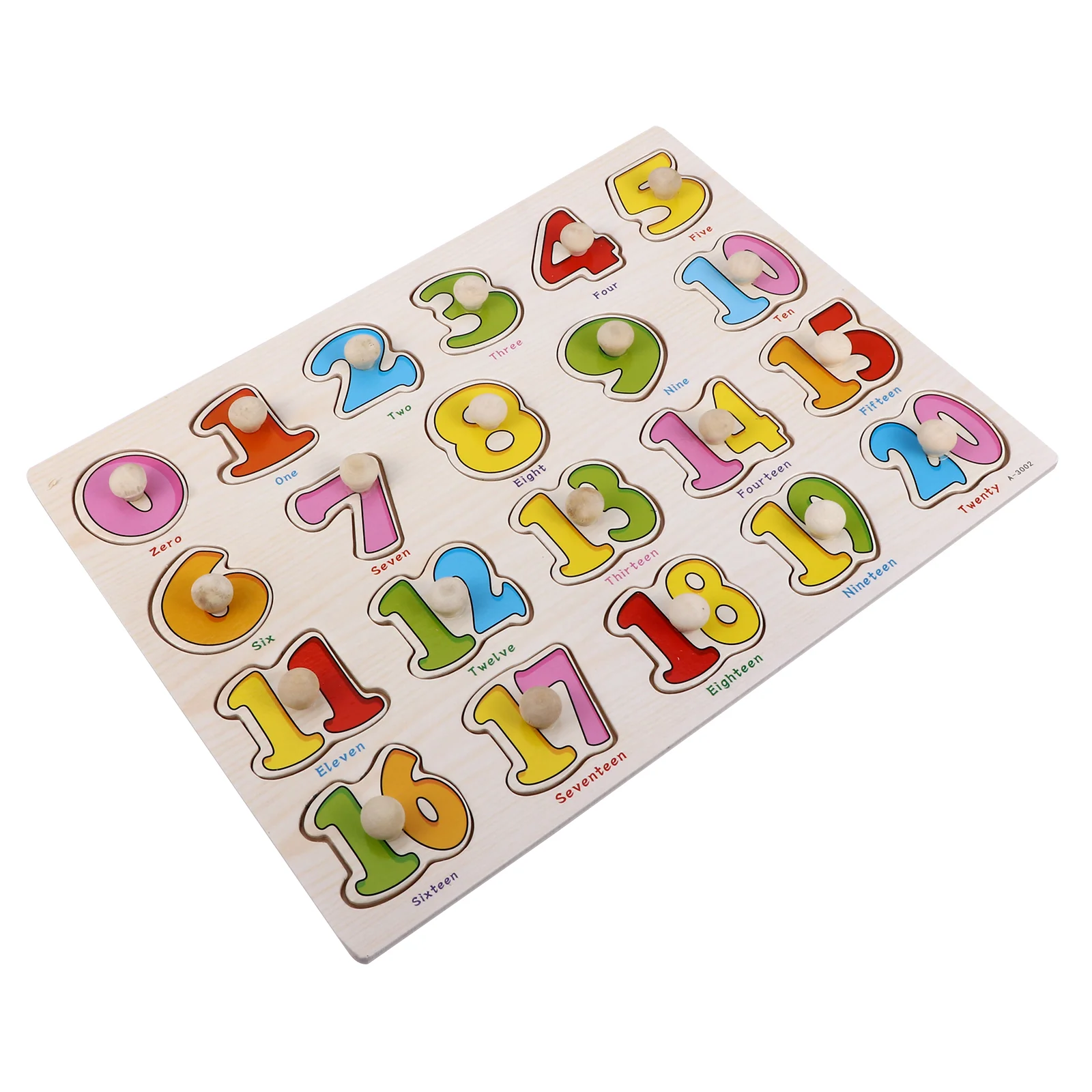 

1 Set Wooden Jigsaw Toys Good Funny Puzzle Educational for Infants Toddler