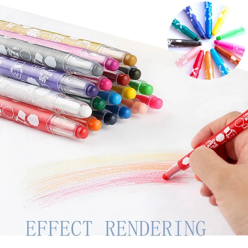 

Watercolor Pen Student Stationery Water Color Crayons 038