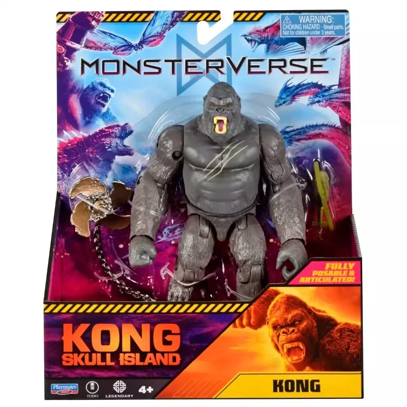 Фото Подлинная модель Годзилла VS Kong Empire, коллекционная фигурка Skar King Ghidorah Shimo Tiamat Mothra Drownviper, игрушка в подарок №5
