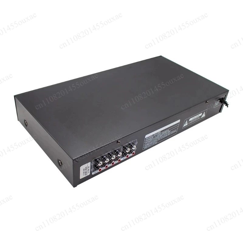 Фото EQ-898 220В Двухканальный 10-полосный HIFI-эквалайзер с Bluetooth и USB, цифровой стерео предусилитель №5