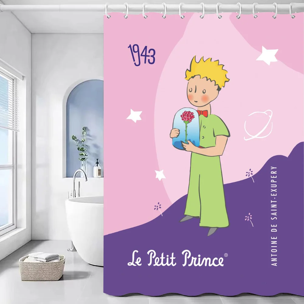 P-Princekin Занавеска Для Душа В Европейском Стиле Водонепроницаемая Устойчивая К