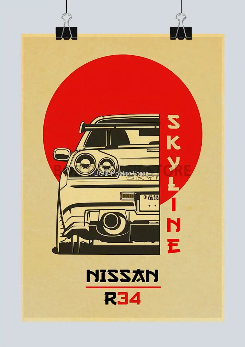 

Настенный плакат Lanxihaibao в японском стиле