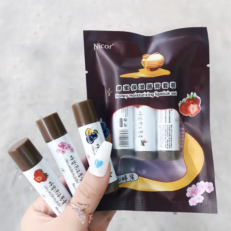 3 шт. увлажняющая помада для губ | Красота и здоровье