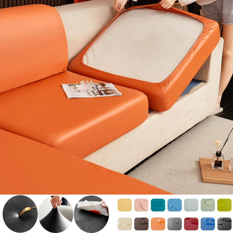 

Kids Protector Stretch Cushion Backrest Cover Pets Waterproof Slipcover Clean Cover Easy Seat Sofa For Sofa Sofa Leather