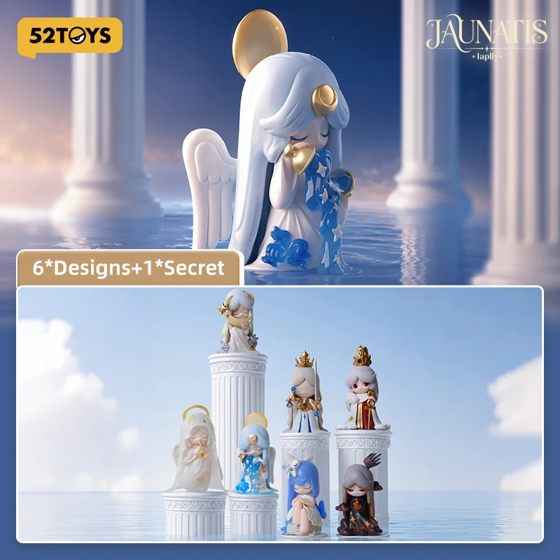 Фото 52TOYS Blind Box Laplly Infinite Beginning Series Kawaii Anime Action Figure Cartoon Model Surprise Box Mystery Box №1