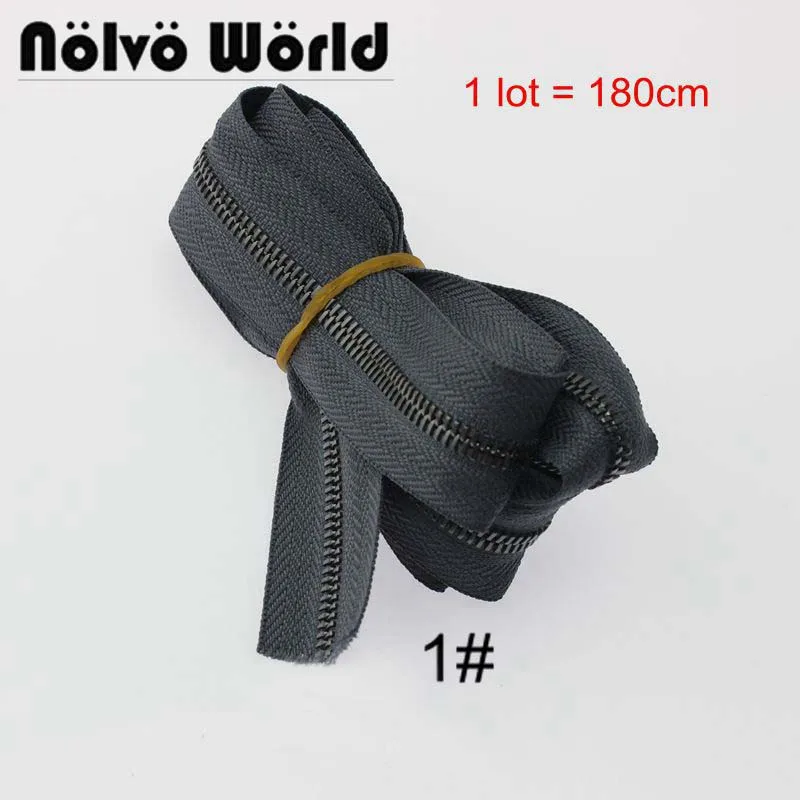 

On sale by 1 lot,Metal teeth zipper zip,many colors choice from customize bulk order