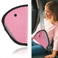 universal car mesh safety belt triangular fixator for automobile child safety accessories auto interior decoration accessories