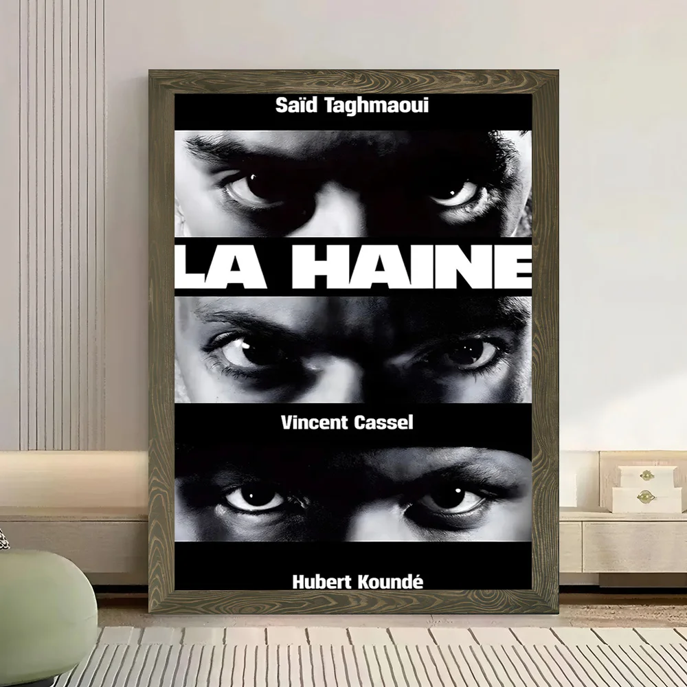 Фото Постеры на холсте «La Haine»: Настенные картины с индивидуальной печатью для создания уникального и тематического домашнего декора, украшения стен №3