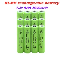 100 new 1 2v nimh aaa battery 3000mah rechargeable battery ni mh batteries aaa battery rechargeable for remote control toy