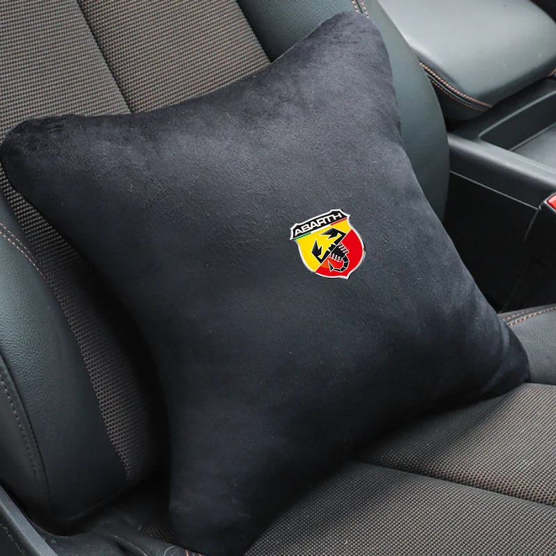 Фото Автомобильный подголовник для ABARTH 695 595 500 124 Spider PUNTO, автомобильный подголовник, поддержка шеи, поясничная Подушка, мягкая подушка для шеи, автомобильные аксессуары №4