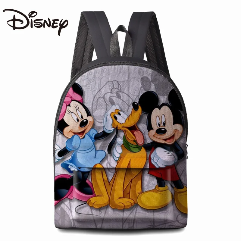 Disney Mickey Mouse Donald Duck Student Cartoon School Bag Men and Women Fashion Durable Children's Backpack