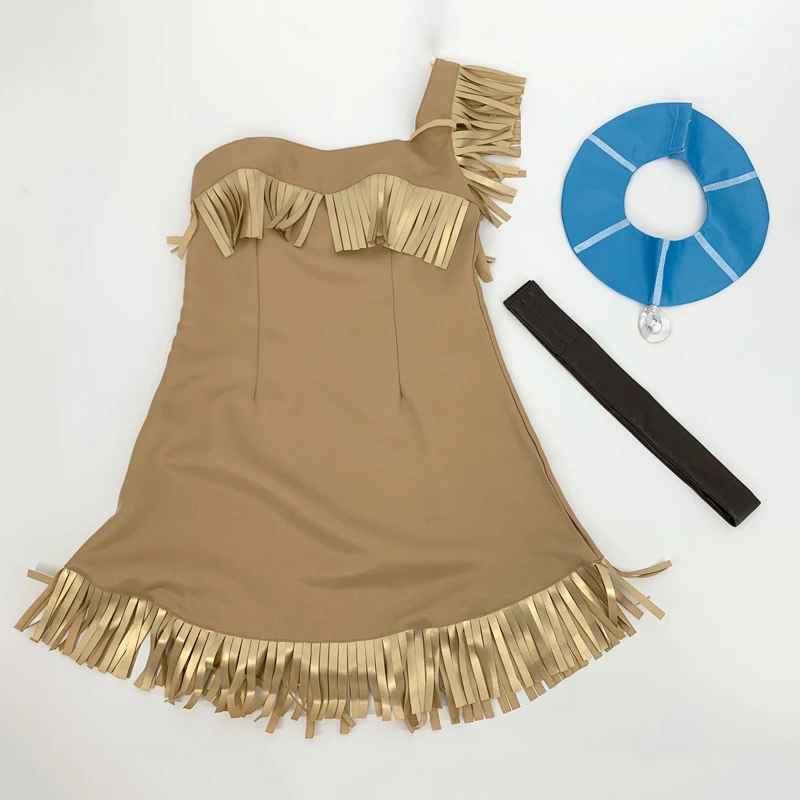 Костюм для косплея матоаки Покахонтас из аниме-фильма костюм девочек матоака