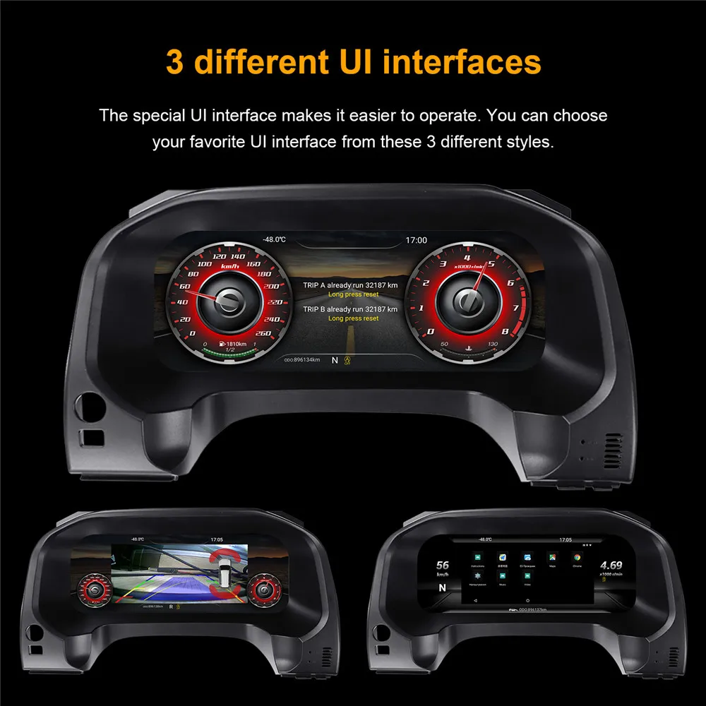 Цифровой кластер для Toyato LAND CRUISER PRADO 1080P IPS экран измеритель дисплей Автомобильный